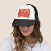 Kerstmis Trucker Pet (In situ)