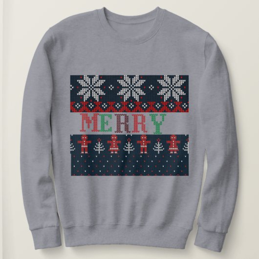Kerstmis trui voor vrouwen (Design voorkant)