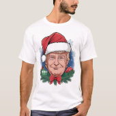 Kerstmis Trump T-shirt (Voorkant)