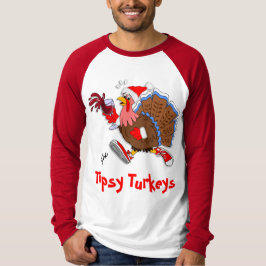 Kerstmis Turkije (wijn) - na de vlucht T-shirt