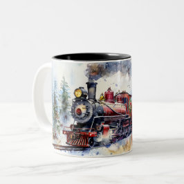 Kerstmis Tweekleurige Koffiemok