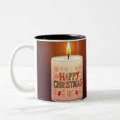 Kerstmis Tweekleurige Koffiemok (Links)