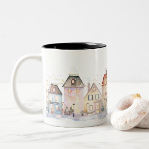 Kerstmis Tweekleurige Koffiemok