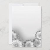 Kerstmis Typewriter | Zwart-wit met foto's Kaart (Achterkant)