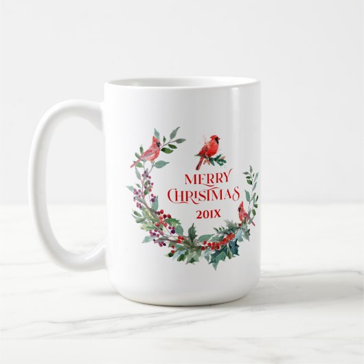 Kerstmis, Typografie en Red Robin Koffiemok (Links)