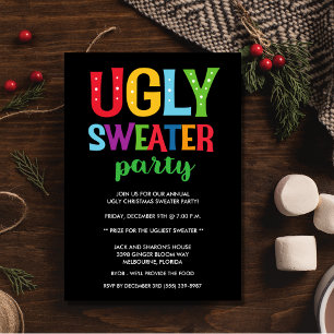 Kerstmis, Ugly Sweater Kantoor Adult Kaart