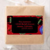 Kerstmis, Ugly Sweaters Verzendlabels Etiket (Insitu)