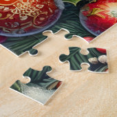 Kerstmis Uil Puzzel (Zijkant)