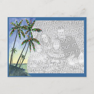 Kerstmis uit de kust feestdagenkaart