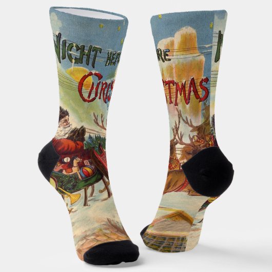 Kerstmis uit grootmoeders tijd, De Nacht Voor Kers Sokken (Gebogen)