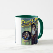 Kerstmis uit grootmoeders tijd, Kerstman en Zijn W Mok (Voorkant rechts)