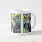 Kerstmis uit grootmoeders tijd, Sinterklaas en Zij Grote Koffiekop (Voorkant rechts)