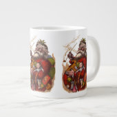 Kerstmis uit grootmoeders tijd, Victoriaanse Kerst Grote Koffiekop (Voorkant rechts)