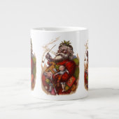 Kerstmis uit grootmoeders tijd, Victoriaanse Kerst Grote Koffiekop (Voorkant)