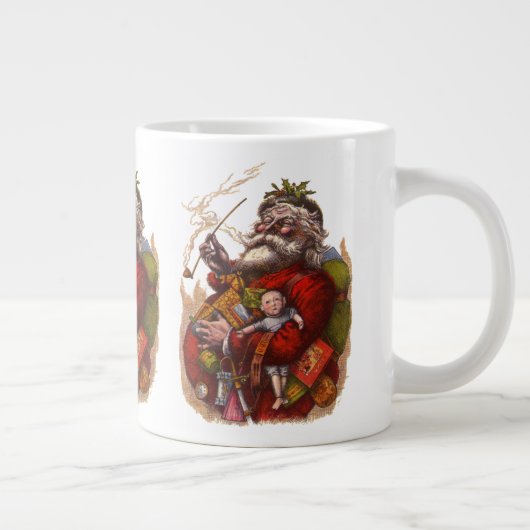 Kerstmis uit grootmoeders tijd, Victoriaanse Kerst Grote Koffiekop (Rechts)