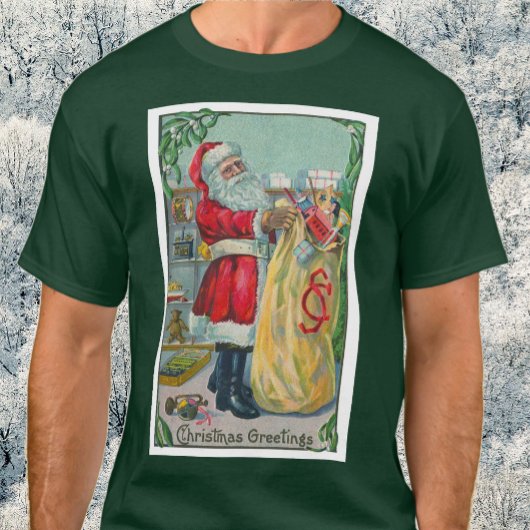 Kerstmis uit grootmoeders tijd, Victoriase Kerstma T-shirt
