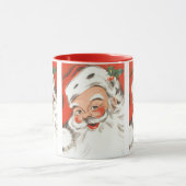 Kerstmis uit het verleden, jolige Kerstman met gli Mok (Midden)