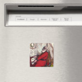 Kerstmis uit het verleden, Thomas Nast Kerstman Pi Magneet (Insitu (Vaatwasser))