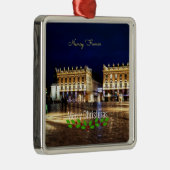 Kerstmis uit Nancy, Frankrijk Metalen Ornament (Rechts)