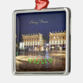 Kerstmis uit Nancy, Frankrijk Metalen Ornament (Links)