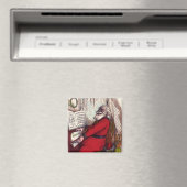 Kerstmis uit vroeger tijden, Thomas Nast Kerstman Magneet (Insitu (Vaatwasser))