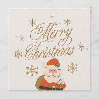 Kerstmis uitnodigingskaart kaart