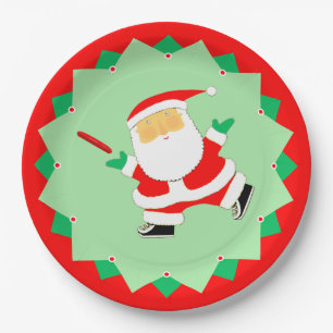 Kerstmis Ultimate Frisbee Papieren Bordje