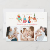 Kerstmis Vakantie | Drie Wijzen | Kaart van 3 (Voorkant)