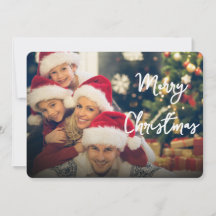 Kerstmis Vakantie Groet Kaart Uitnodiging