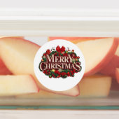 Kerstmis Vakantie Stickers (Aangebracht)