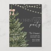 Kerstmis, vakantie uitnodiging, vakantie feest, briefkaart (Voorkant)