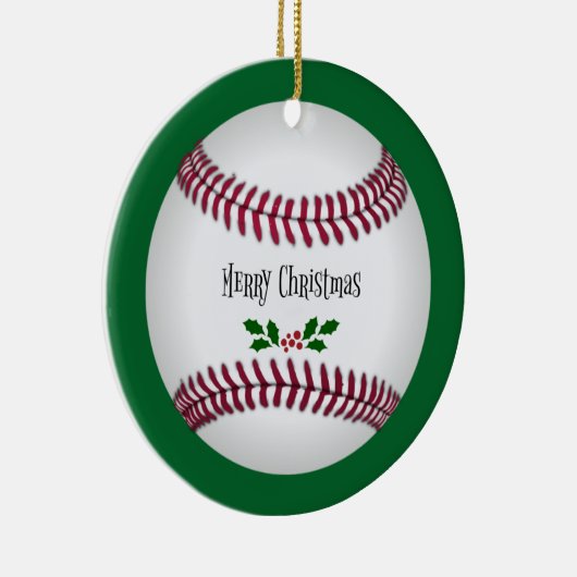 Kerstmis, vakantiegangers, keramisch ornament (Rechts)