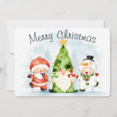 Kerstmis Vakantiegroetkaart Feestdagenkaart (Voorkant)