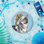 Kerstmis, Vallhund Papieren Bordje (Feest)