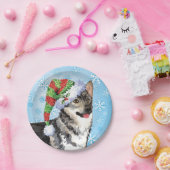 Kerstmis, Vallhund Papieren Bordje (Feest)