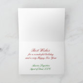 Kerstmis van Aussie Feestdagen Kaart (Binnen)