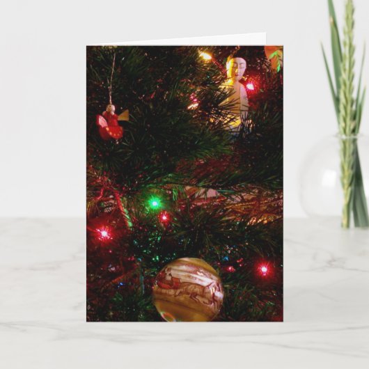 KERSTMIS VAN BOEDHA: Soms een Gedicht. Feestdagen Kaart (Voorkant)