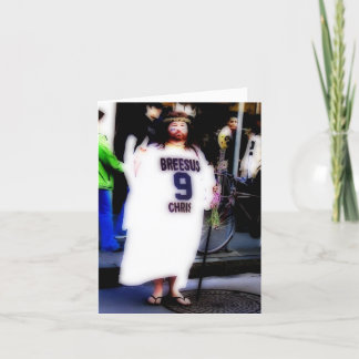 Kerstmis van Breesus Feestdagen Kaart