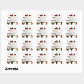 Kerstmis: Van: Cadeaulabels voor Labels stickers (Vel)