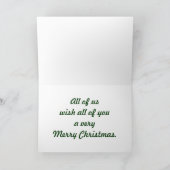 Kerstmis van Cartoons van de Groep Feestdagen Kaart (Binnen)