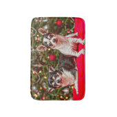 Kerstmis van Chihuahua Badmat (Voorkant Verticaal)