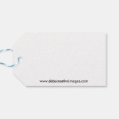 Kerstmis van Chihuahua Cadeaulabel (Achterkant Horizontaal)