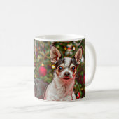Kerstmis van Chihuahua Koffiemok (Voorkant rechts)