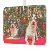 Kerstmis van Chihuahua Luchtverfrisser (Links)