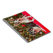 Kerstmis van Chihuahua Notitieboek (Rechterzijde)