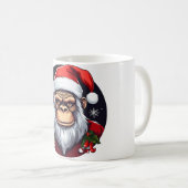 Kerstmis van de aap koffiemok (Voorkant rechts)