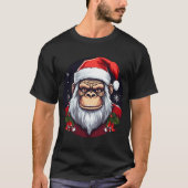 Kerstmis van de aap t-shirt (Voorkant)