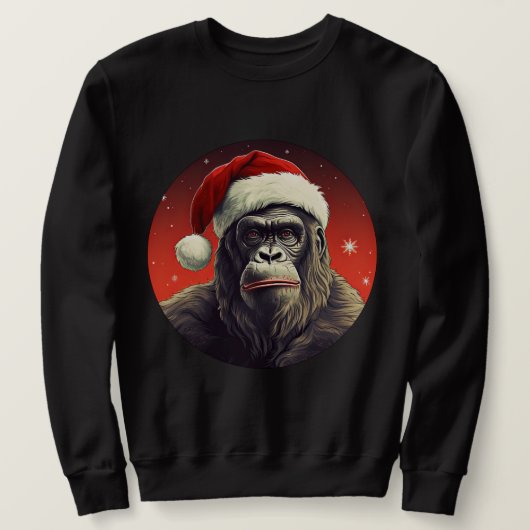 Kerstmis van de aap trui (Design voorkant)