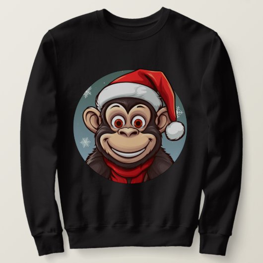 Kerstmis van de aap trui (Design voorkant)