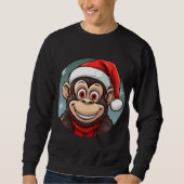Kerstmis van de aap trui (Voorkant)